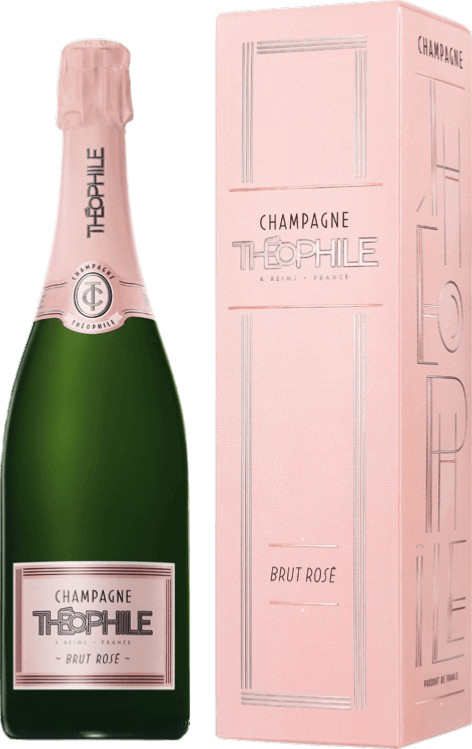 Champagne Théophile Brut Rosé - Bouteille – Image 2